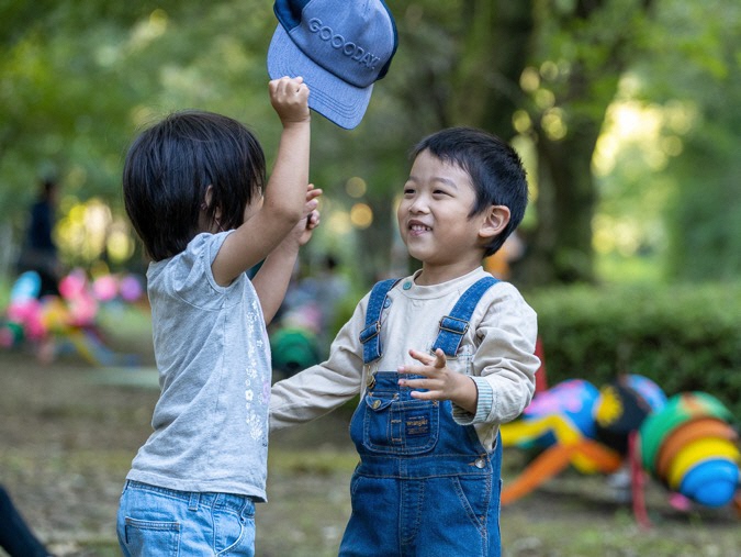 アートなこどもの城は、フォトスポットがいっぱい。