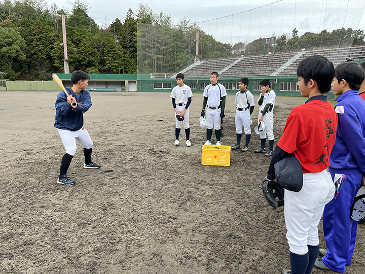 プロスポーツ教室（愛媛マンダリンパイレーツ）