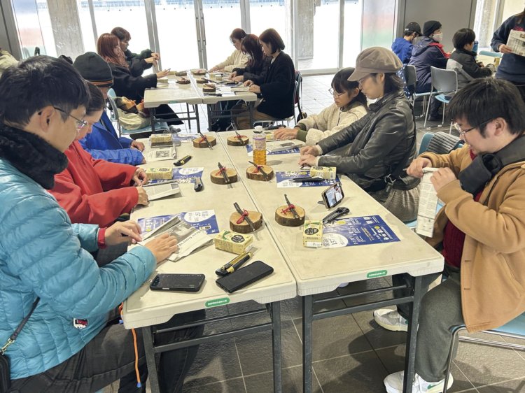 【愛媛県総合運動公園】生涯スポーツ・モルック体験と 防災士から学ぶ手作りカトラリー