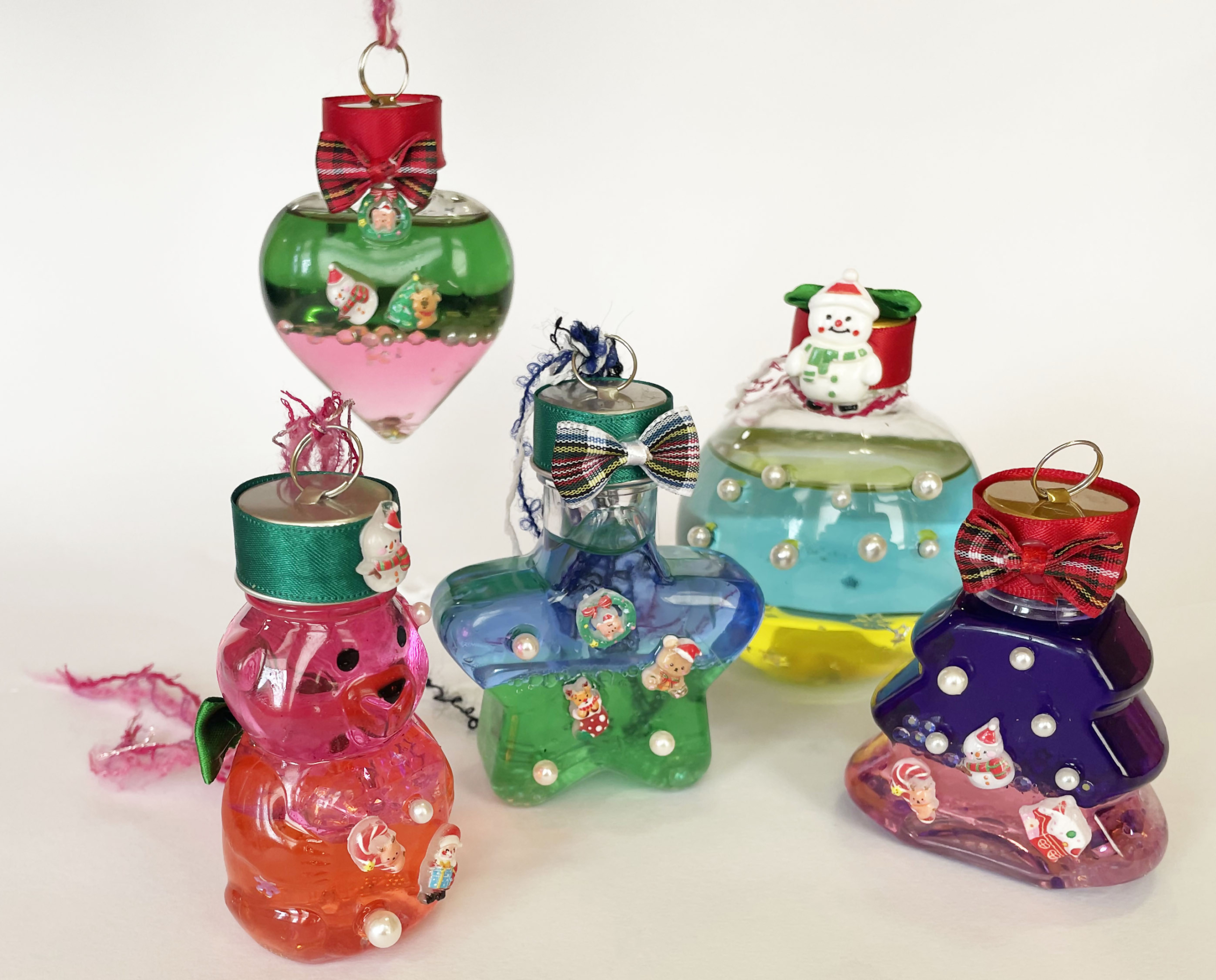 バイカラー♥クリスマスボトル