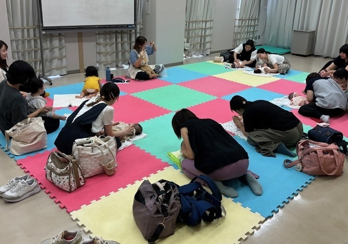 ママと赤ちゃんのためのベビーマッサージ教室⑨(事前募集)