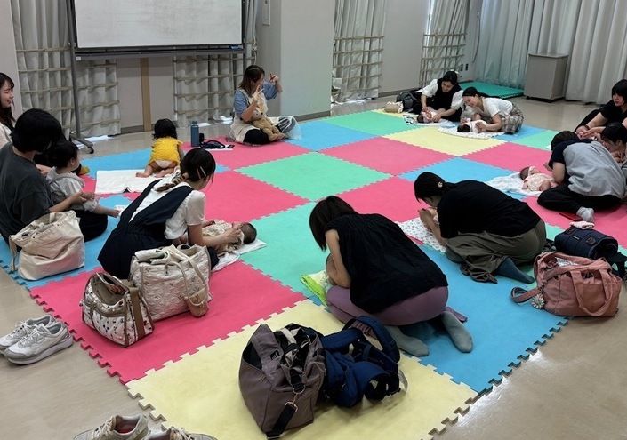 ママと赤ちゃんのためのベビーマッサージ教室⑫（事前募集）